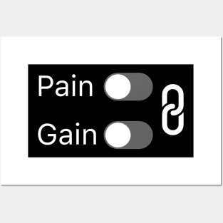 No Pain, No Gain Posters and Art